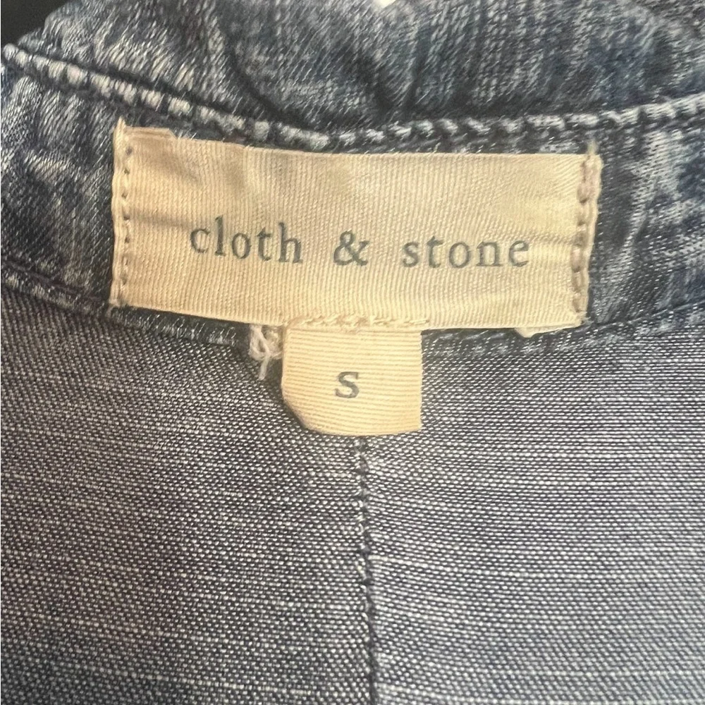 Cloth & Stone long sleeve denim top - Size S - Picture 6 of 6